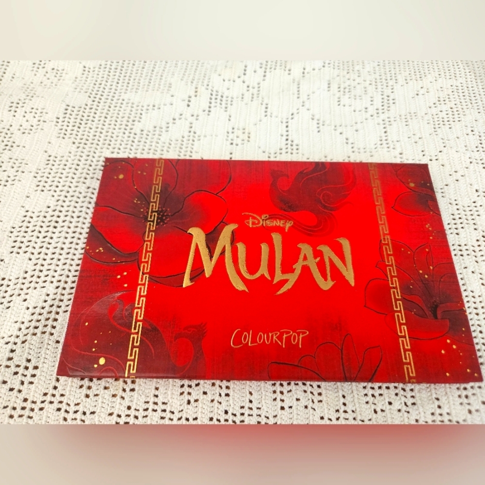 NWOB Colourpop X Disney Mulan Eyeshadow Palette